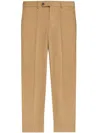 Incotex Flat-front Trousers In Neutral