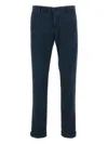Incotex Slim Fit Trousers In Blue