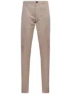 Incotex Trousers With Pockets And Belt Loops In Multicolor