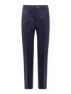 Incotex Pattern 54 Virgin Wool Trouser With Pinces
