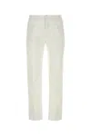 Incotex White Cotton Pant