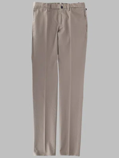 Incotex Straight-leg Tailored Trousers With Smooth Fabric Finish In Animal Print