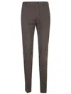 Incotex Pantalone Regular Fit In Cotone Certificato In Gray