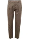 Incotex Pantalone Special Ppt Stretch Solid In Dark Brown