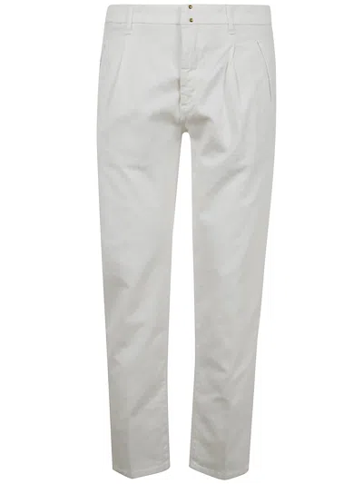 Incotex Pantalone Special Ppt Stretch Solid In Optic White