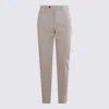Incotex Beige Cotton Pants In Neutral