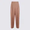 Incotex Beige Wool Pants In Neutral