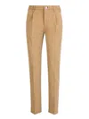 Incotex Cotton Pants In Beige