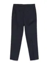 Incotex Trousers With Back Pockets And Belt Loops In Black
