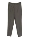 Incotex Tailored Trousers With Pockets And Loops In Black