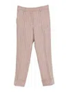 Incotex Tailored Trousers With Cuffed Hem And Pockets In Black
