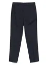 Incotex Trousers With Back Pockets And Belt Loops In Blue