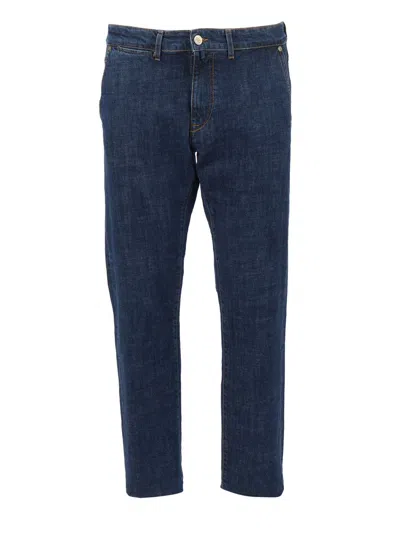 Incotex Trousers In Blue