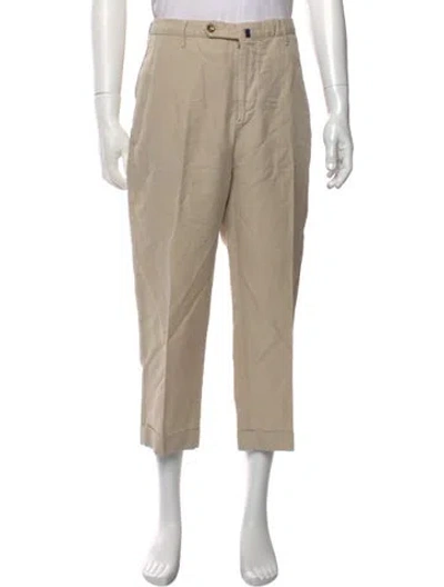 Pre-owned Incotex Pants In Brown