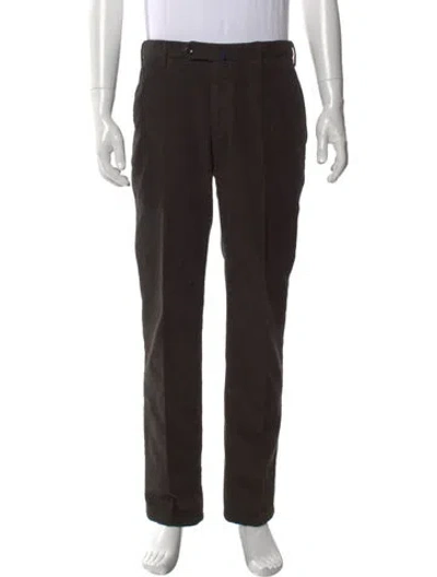Pre-owned Incotex Pants In Brown
