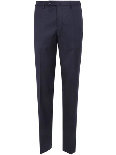 Incotex Pants Classic Regular Chino In Blue