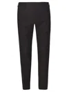 Incotex Navy Blue Stretch-cotton Chinos