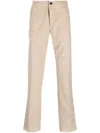 Incotex Trousers With Belt Loops And Pockets In Beige