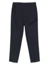 Incotex Trousers With Back Pockets And Belt Loops In Blue
