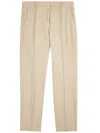 Incotex Trousers With Back Pockets And Belt Loops In Blue