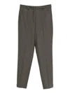 Incotex Tailored Trousers With Pockets And Loops In Gray