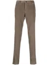 Incotex Trousers In Nude & Neutrals