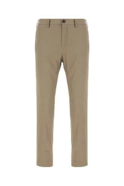 Incotex Straight-leg Trousers In Dark Walnut