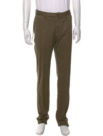 Pre-owned Incotex Pants In Green
