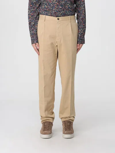 Incotex Pants  Men Color Beige In Brown