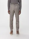 Incotex Pants  Men Color Beige In Gray