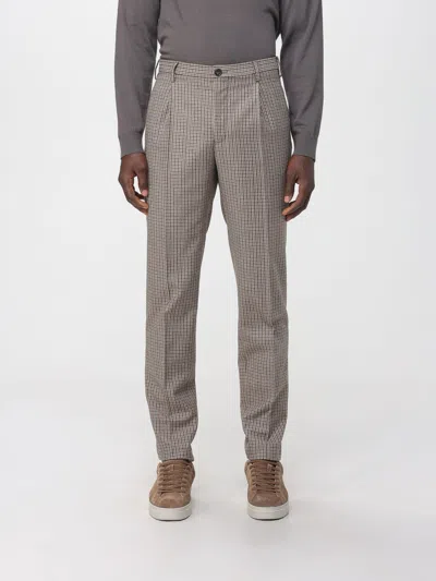 Incotex Pants  Men Color Beige In Gray