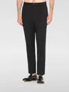Incotex Pantalone  In Lana Vergine In Black