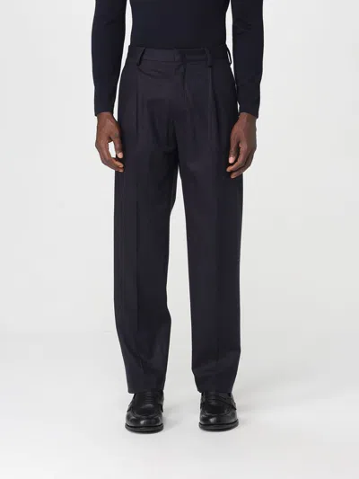 Incotex Pleated-front Trousers In Black