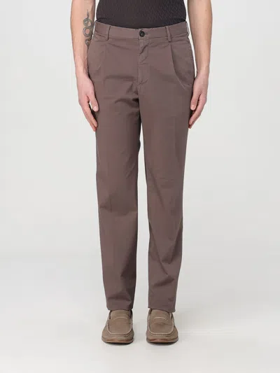 INCOTEX PANTS INCOTEX MEN COLOR BROWN,G67796032