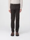 Incotex Pants  Men Color Brown In Brown