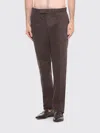 Incotex Pressed-crease Trousers In Brown