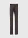 Incotex Cotton Straight-leg Trousers In Brown