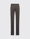 Incotex Cotton Straight-leg Trousers In Brown