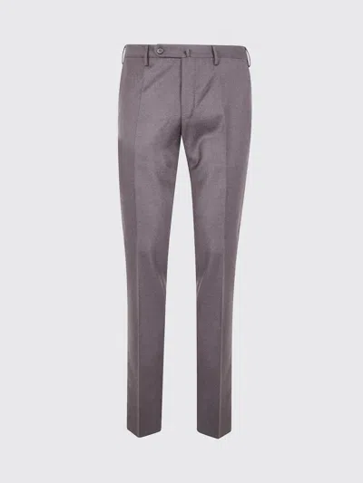 Incotex Pants  Men Color Brown In Gray