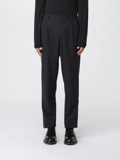 INCOTEX PANTS INCOTEX MEN COLOR CHARCOAL,H49929033