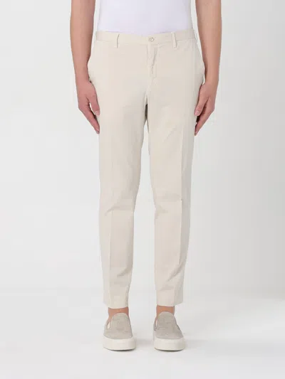 Incotex Trousers  Men Colour Cream