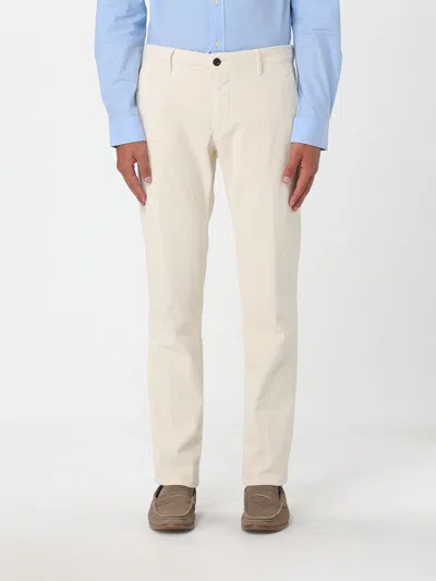 Incotex Pants  Men Color Cream In White