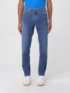 Incotex Stretch Denim Jeans In Blue