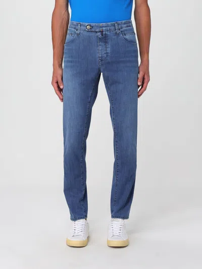 Incotex Hose  Herren Farbe Denim In Blue