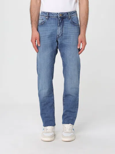 Incotex Hose  Herren Farbe Denim In Blue