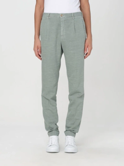 Incotex Pants  Men Color Green In Verde Chiaro
