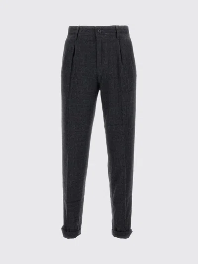 Incotex Pants  Men Color Grey In Black