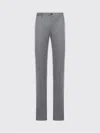 Incotex Tailored Wool Trousers In Gray