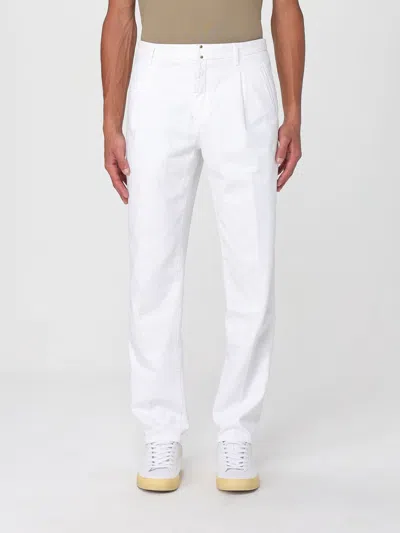 Incotex Mid-waist Tapered Trousers In White