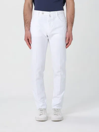 Incotex Trousers  Men Colour White